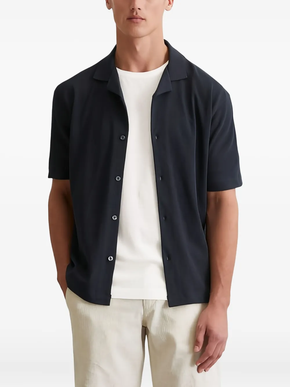 Marc O'Polo short-sleeve button-up shirt | Image 2