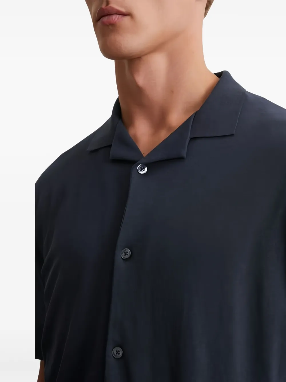 Marc O'Polo Overhemd met korte mouwen Blauw