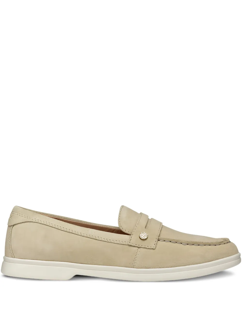 Geox Xan3 suede loafers | Neutrals | Image 1