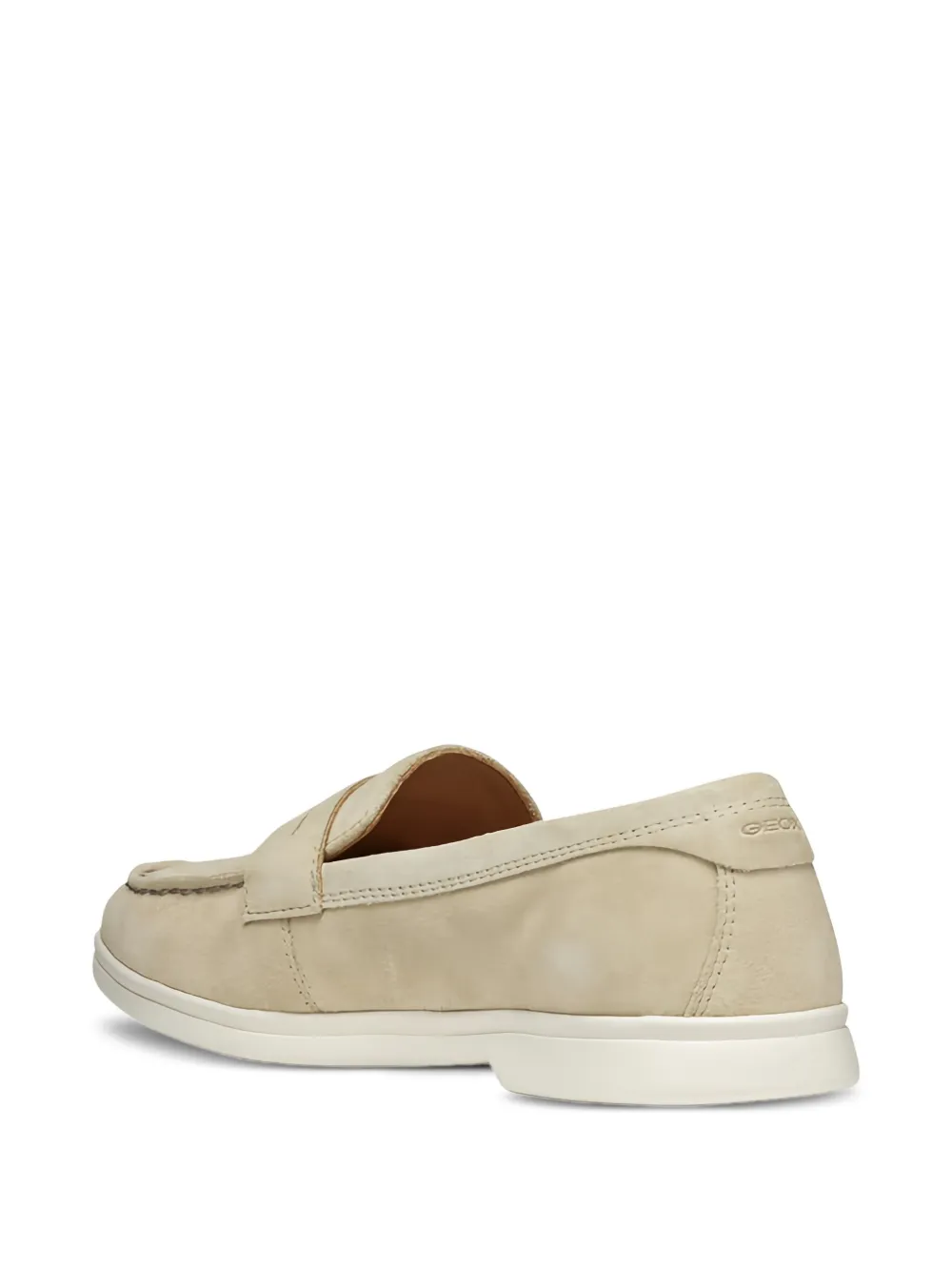 Geox Xan3 suede loafers Neutrals