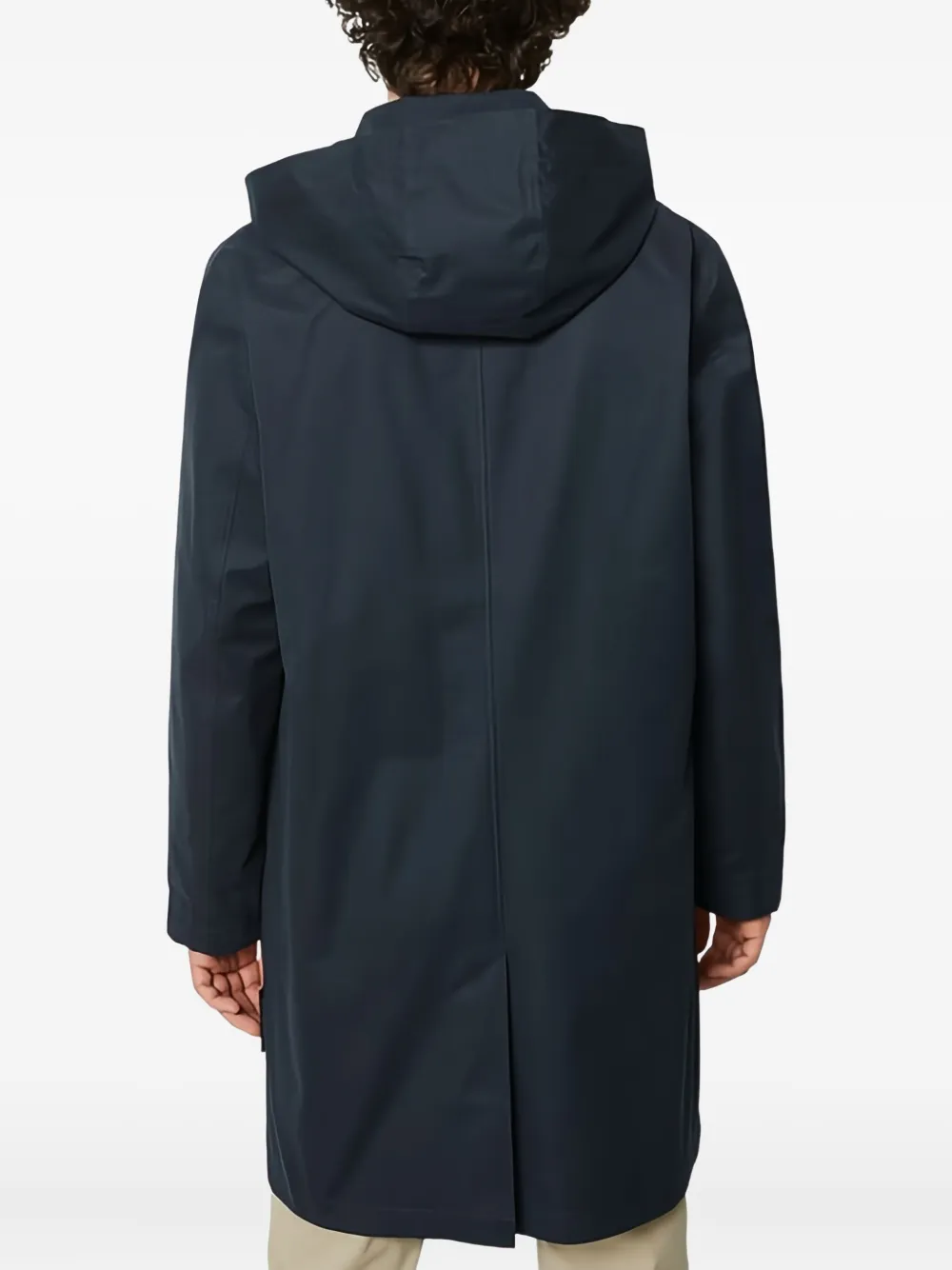 Marc O'Polo Regenjas met capuchon Blauw