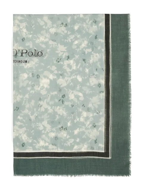 Marc O'Polo floral-print square scarf