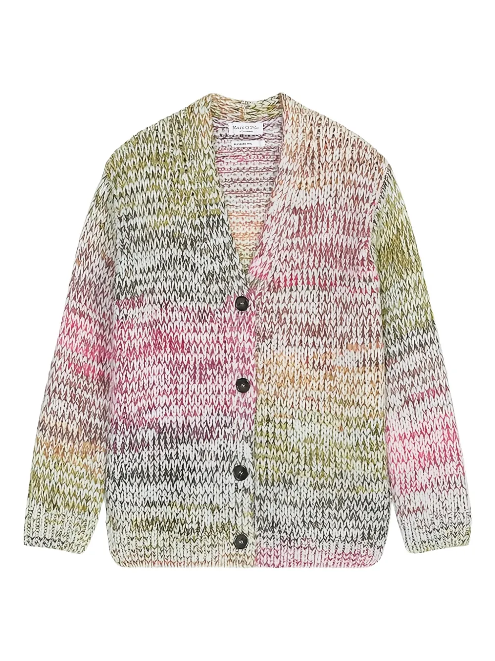 Marc O'Polo button-fastening cardigan | Pink | Image 1