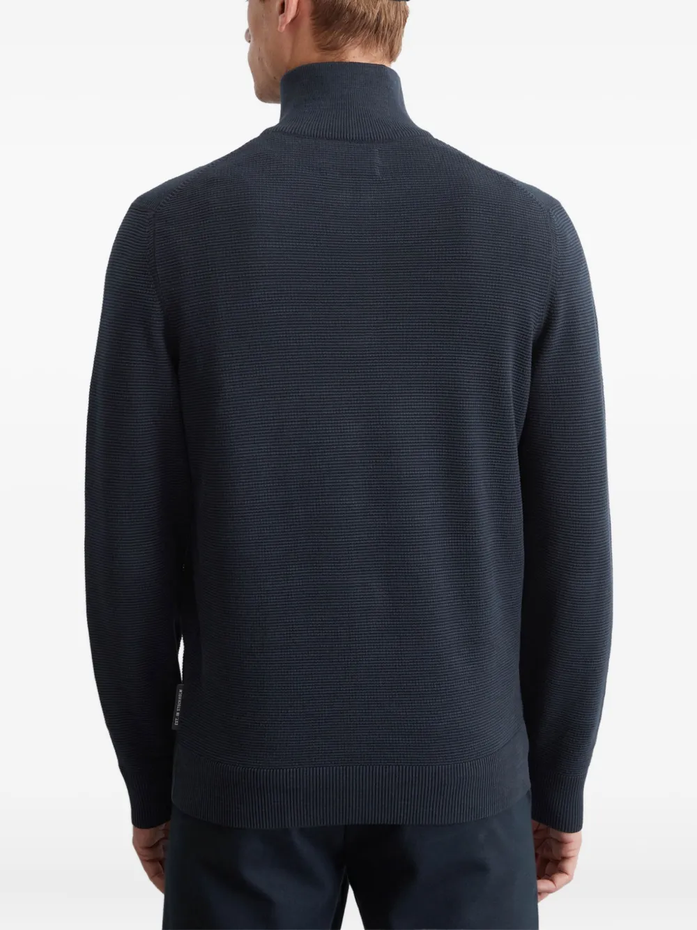Marc O'Polo Trui met rits Blauw
