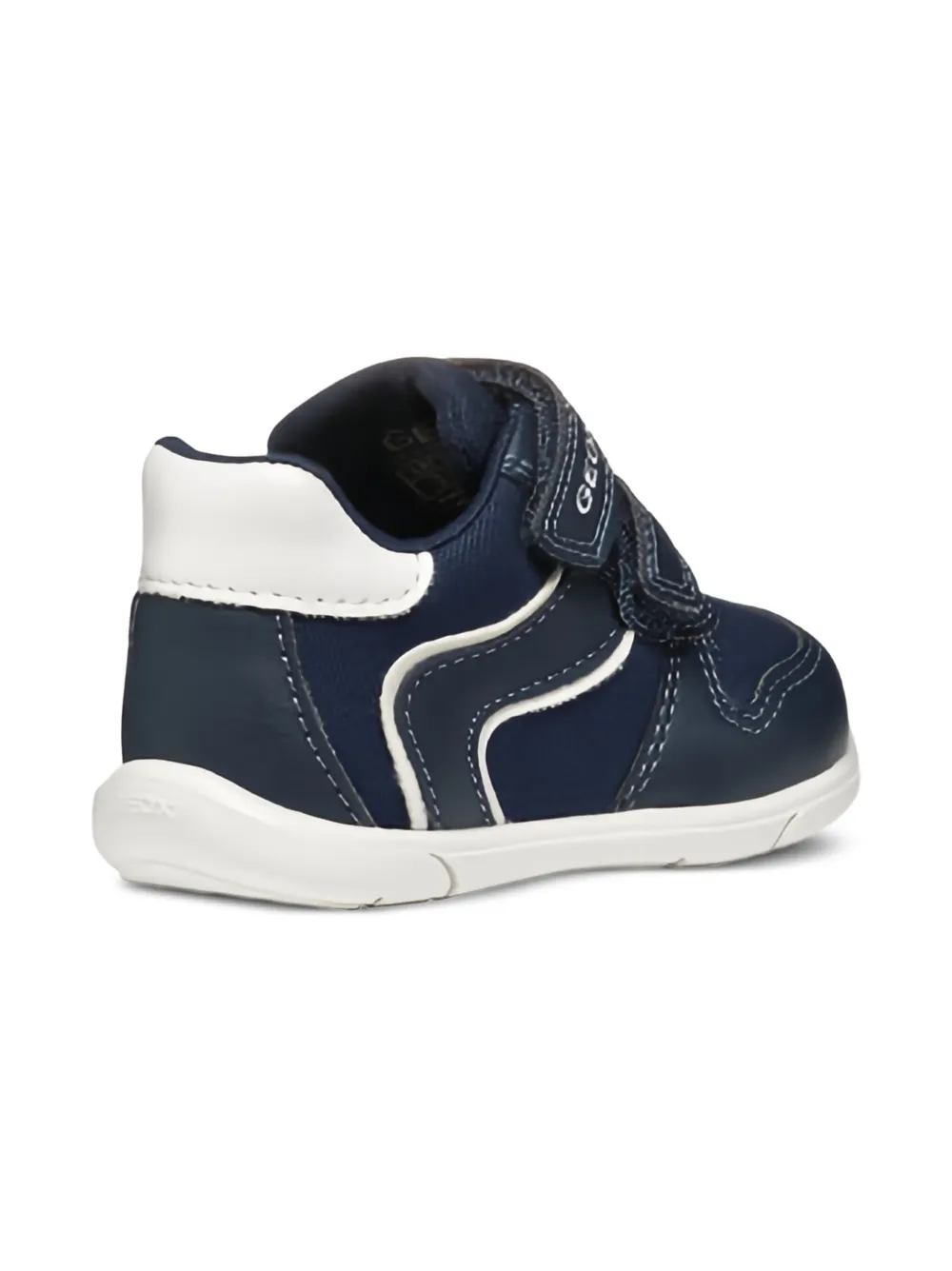 Geox Zapito Double-strap Sneakers In Animal Print
