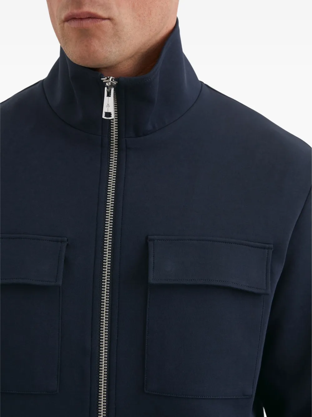 Marc O'Polo Jack met rits Blauw