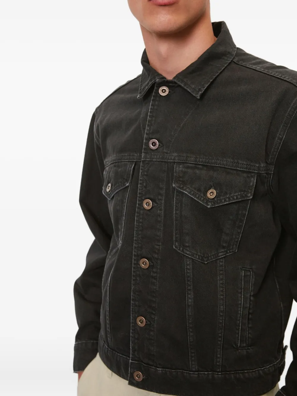 Marc O'Polo Denim jack Zwart