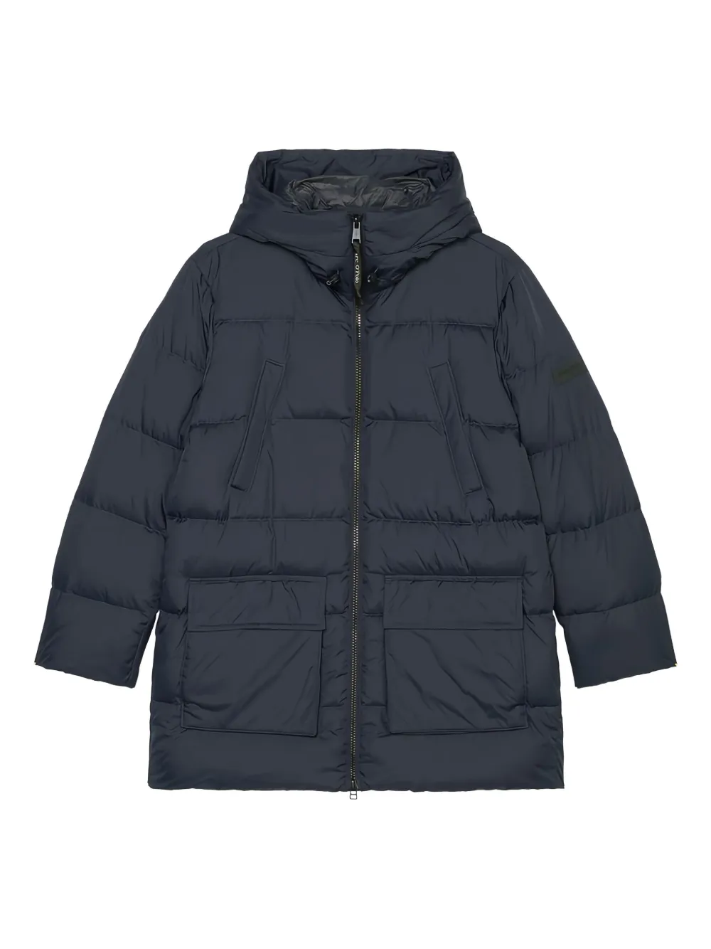 Marc O'Polo Donsjack met capuchon Blauw