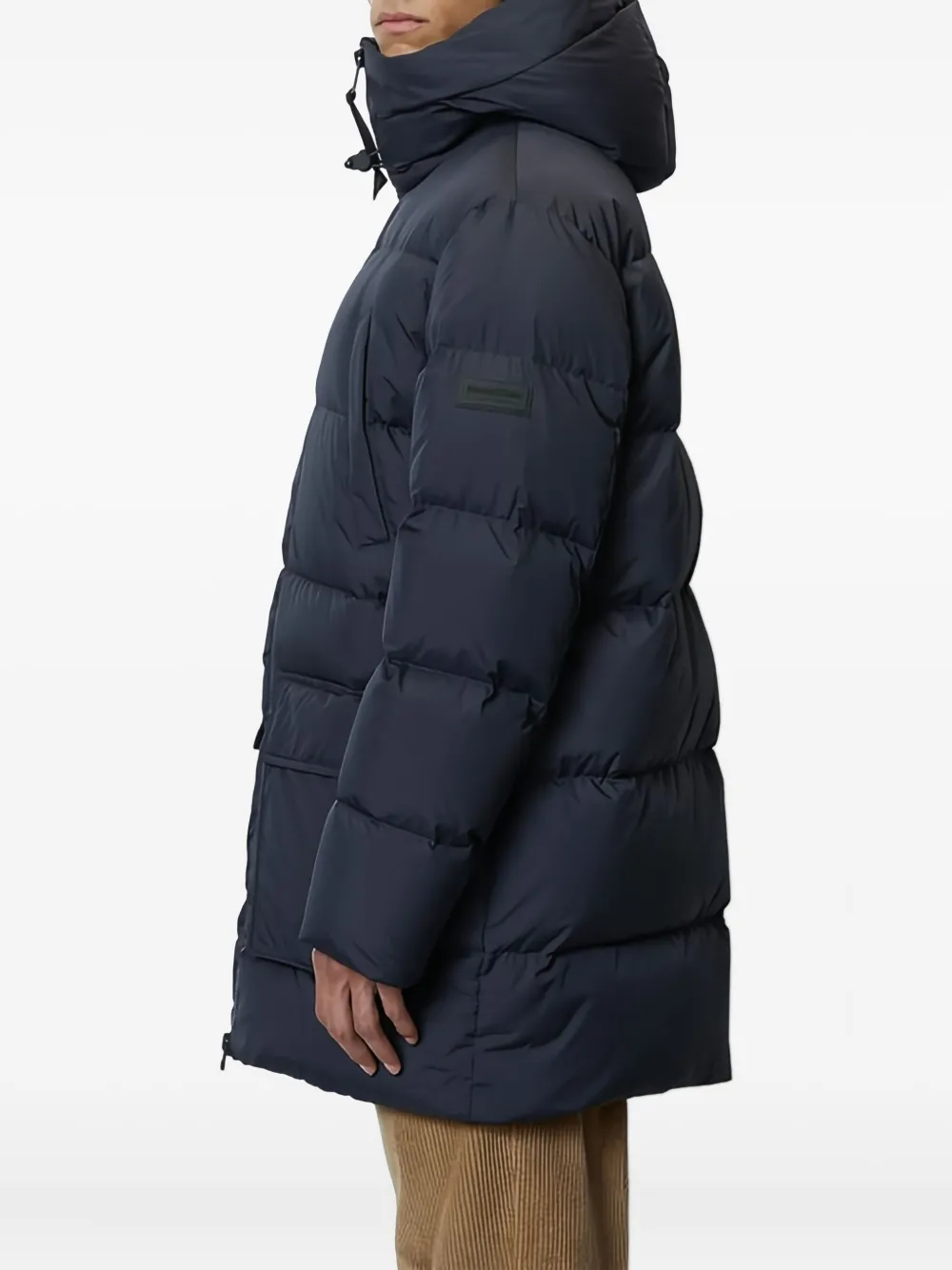 Marc O'Polo Donsjack met capuchon Blauw