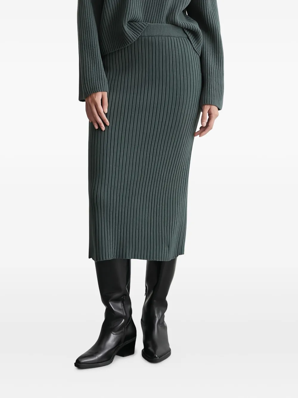 Marc O'Polo ribbed-knit midi skirt | Pencil Skirts | Image 2