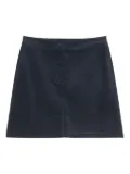 Marc O'Polo button-front mini skirt - Blue