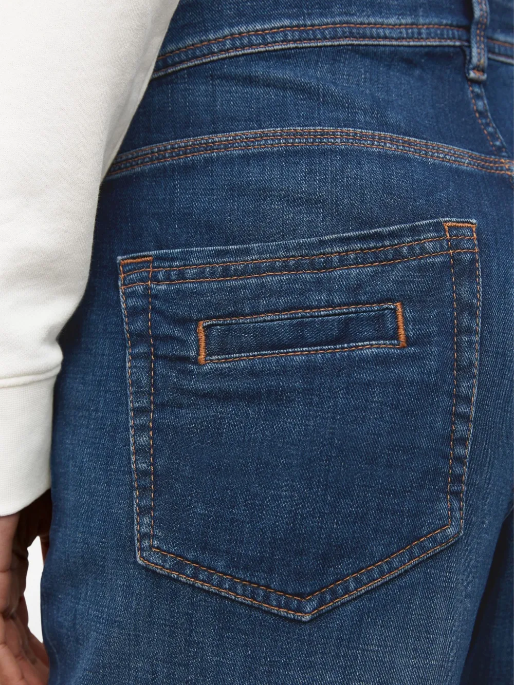 Marc O'Polo Jeans met vijf zakken Blauw