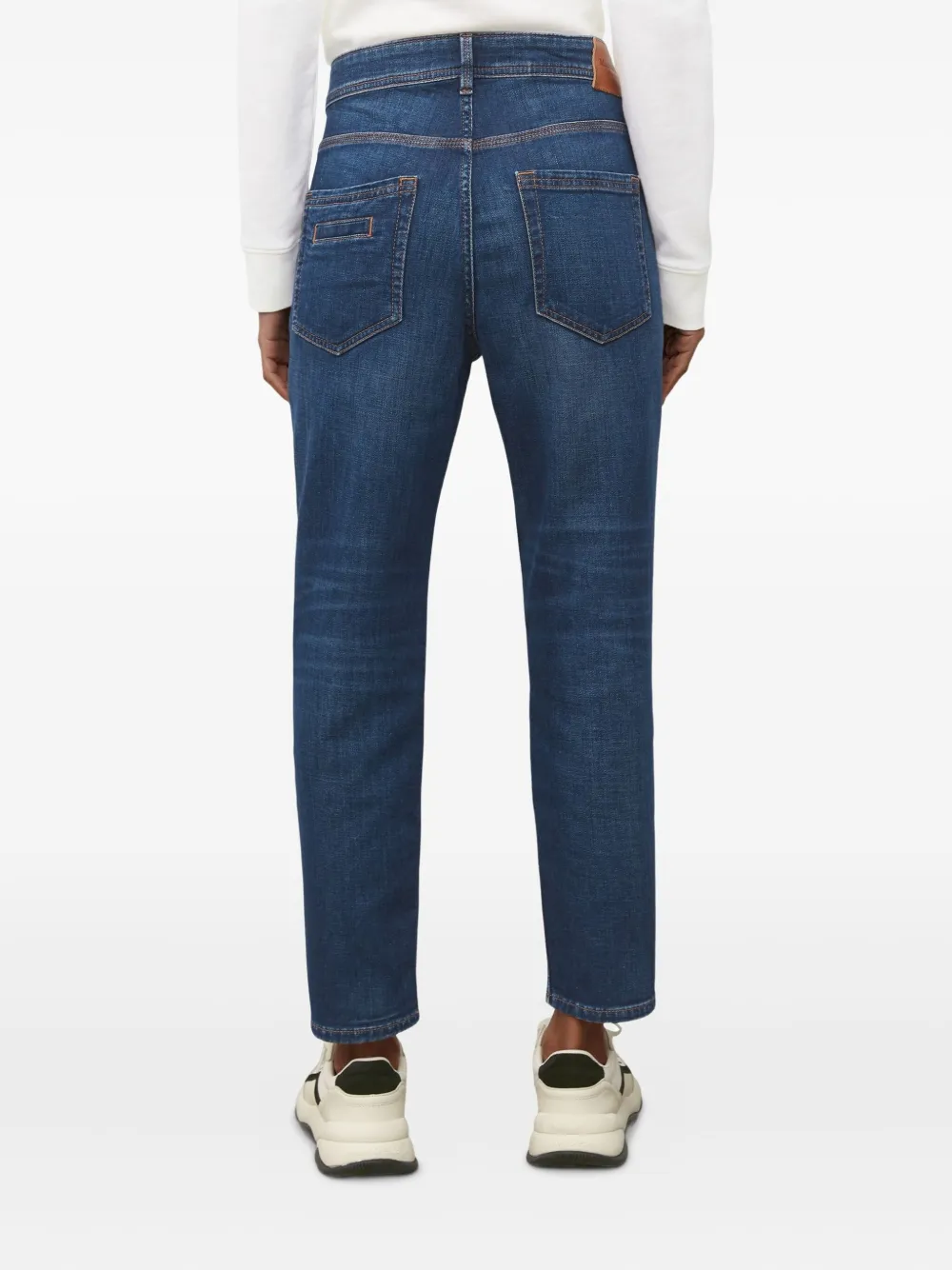 Marc O'Polo Jeans met vijf zakken Blauw
