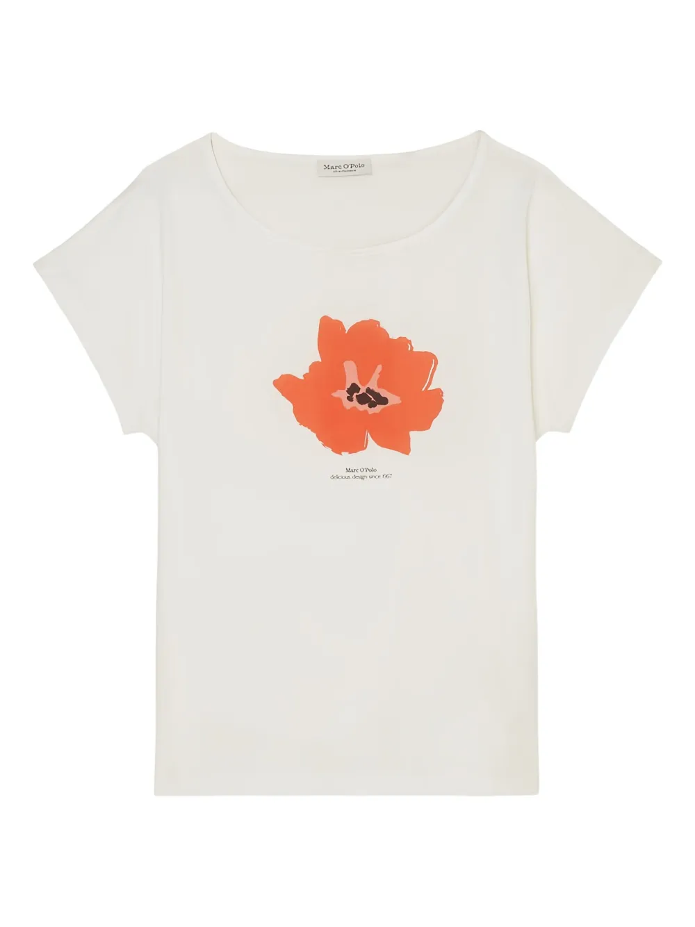 Marc O'Polo floral-print T-shirt | White | Image 1