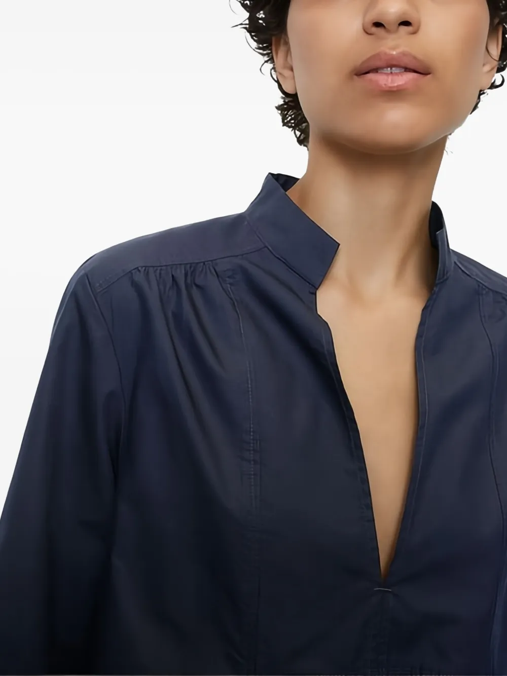Marc O'Polo Gesmockte jurk Blauw