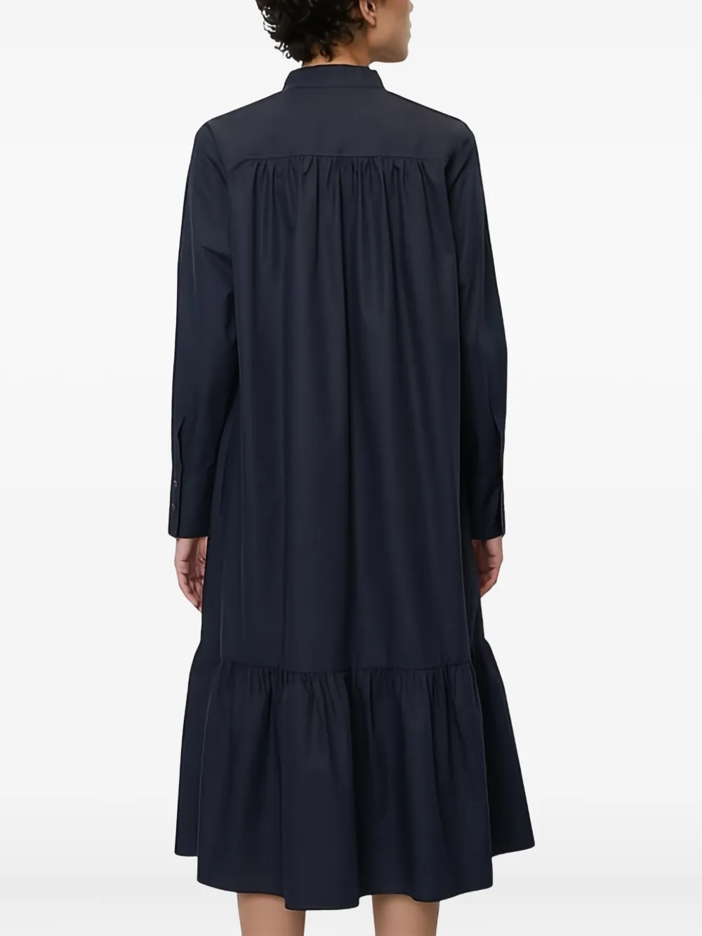 Marc O'Polo Gesmockte jurk Blauw