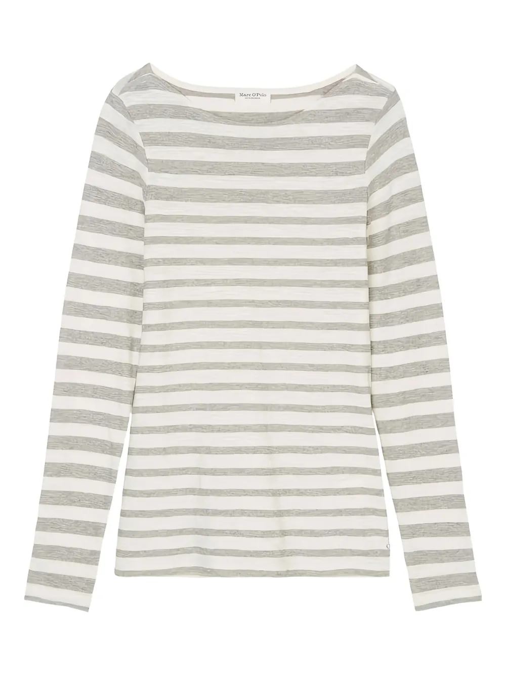 Marc O'Polo striped long-sleeve T-shirt | Grey | Image 1