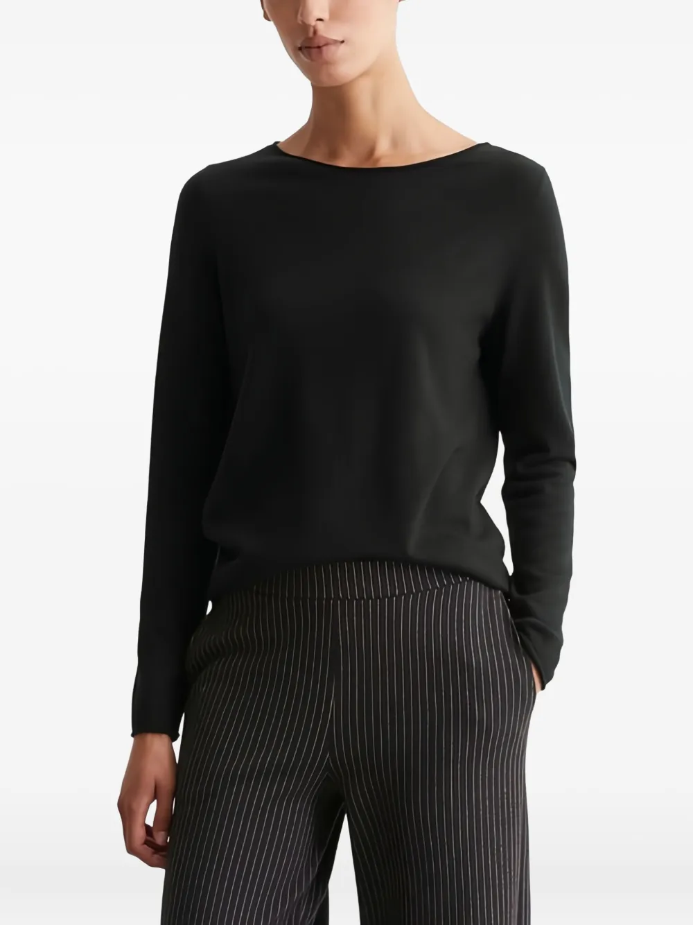 Marc O'Polo long-sleeve boat-neck top | T-Shirts & Jersey Shirts | Image 2