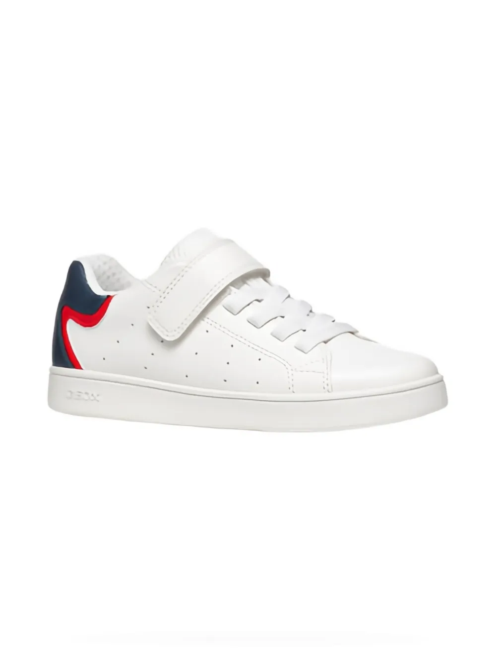 Geox Kids Eclyper perforated sneakers White