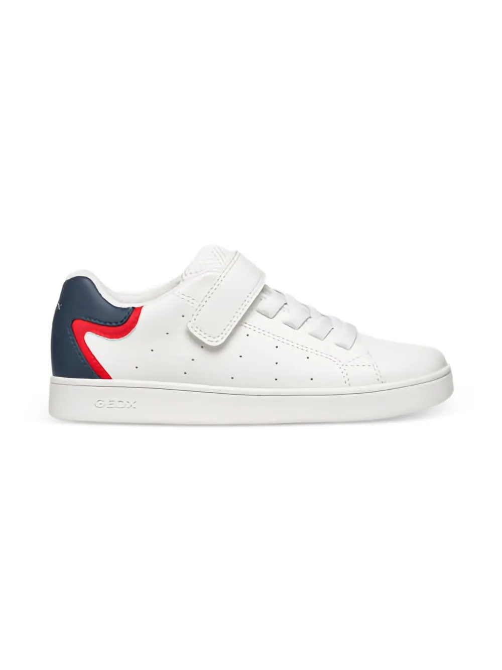 Geox Kids Eclyper perforated sneakers White