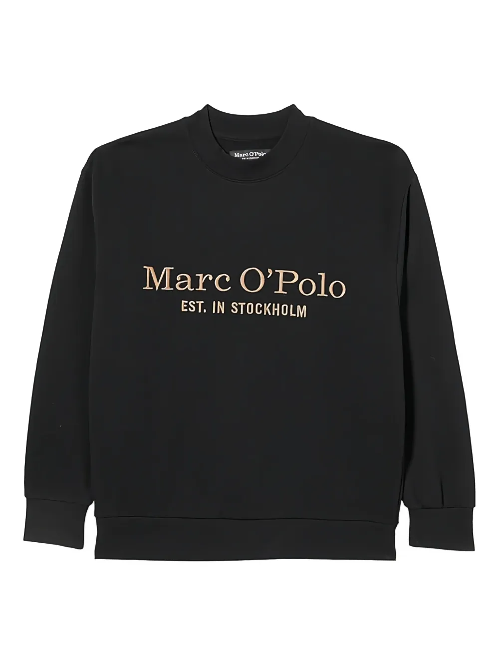 Marc O'Polo Sweater met logo Zwart