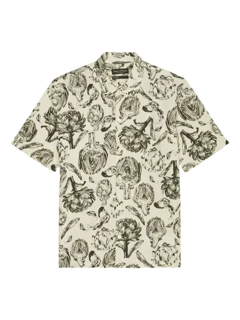 Marc O'Polo camisa manga corta con estampado floral
