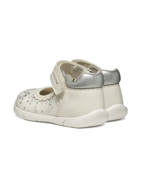 Geox Kids logo-embossed ballerinas