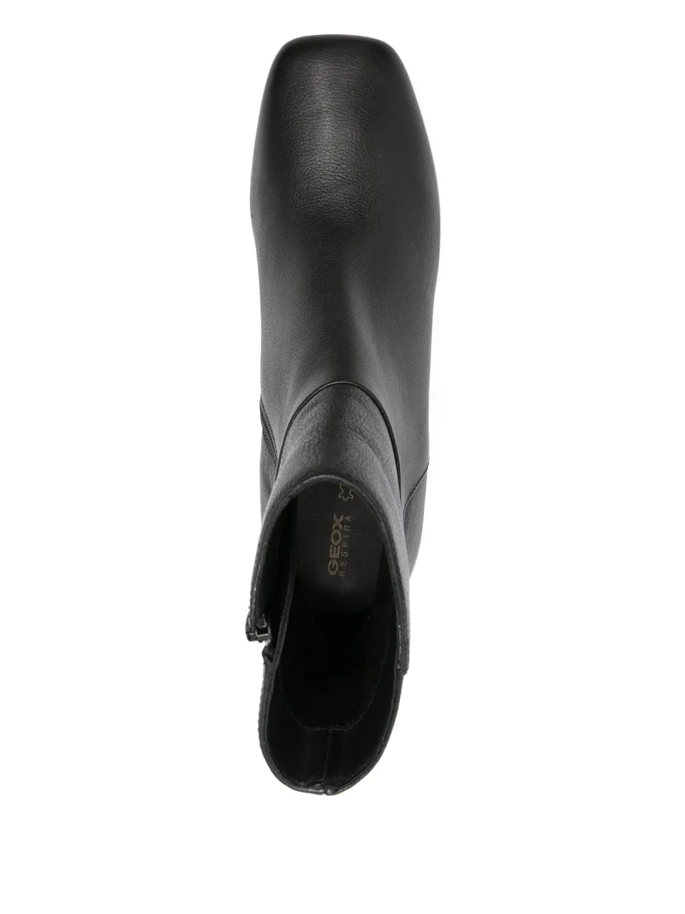 Geox 70mm Coronilla block-heel square-toe boots Black