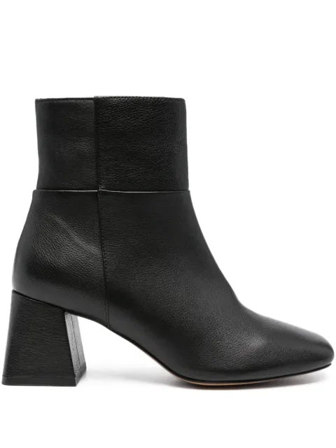 Geox 70mm Coronilla block-heel square-toe boots