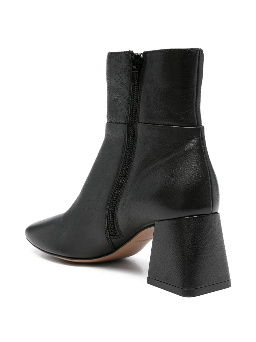 Geox 70mm Coronilla block-heel square-toe boots Black