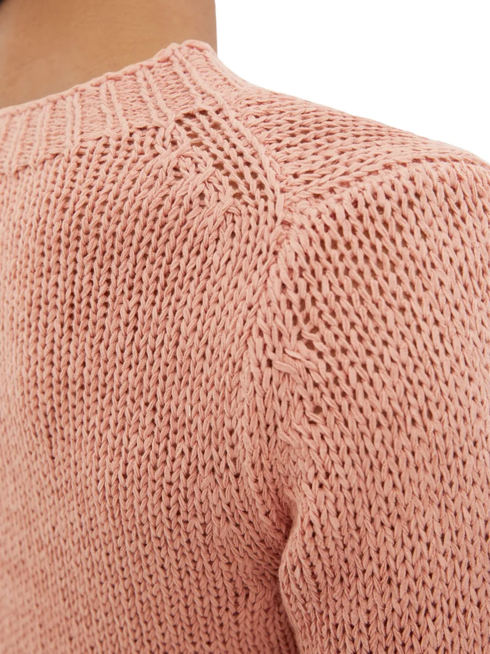 Marc O'Polo Opengebreide trui Roze