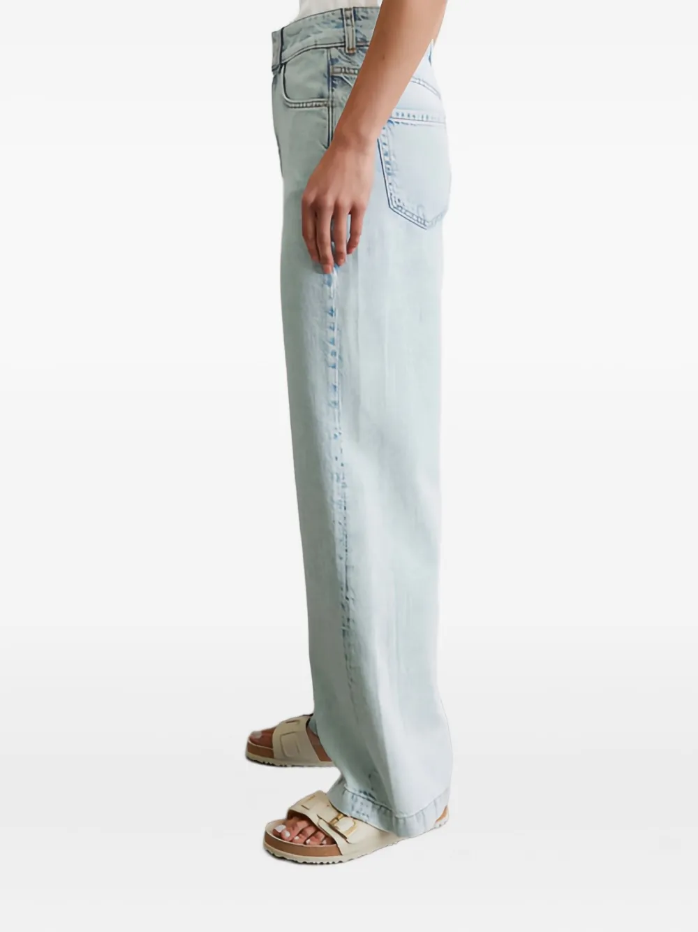 Marc O'Polo Jeans met lichte wassing Blauw