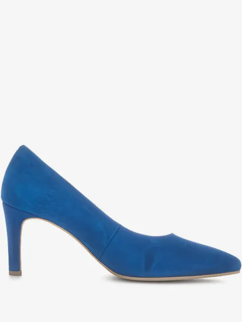 GABOR 70mm suede pointed-toe pumps