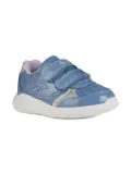 Geox Kids Sprintye mesh-panelled sneakers - Blue