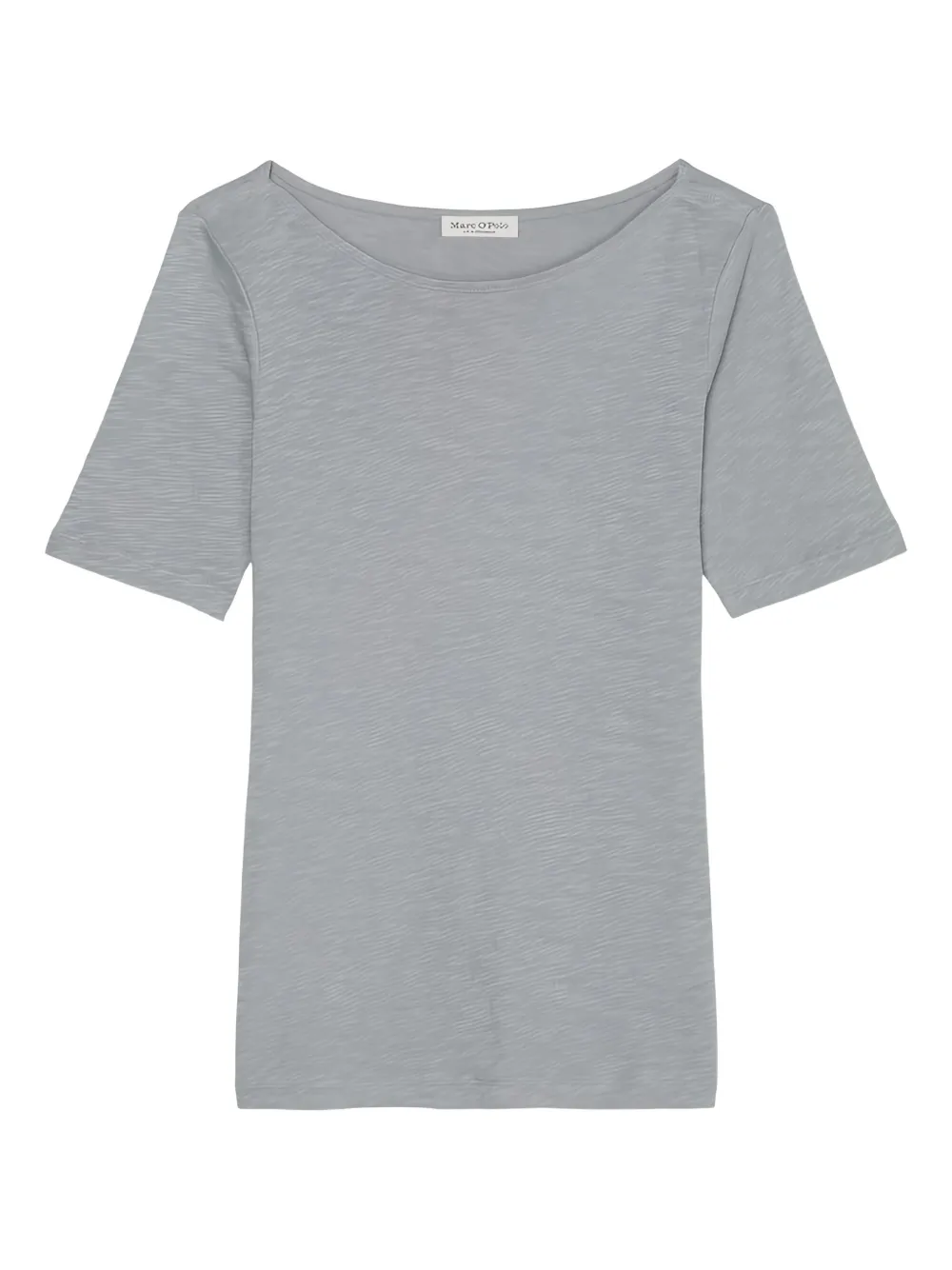 Marc O'Polo boat-neck short-sleeve T-shirt | Grey | Image 1