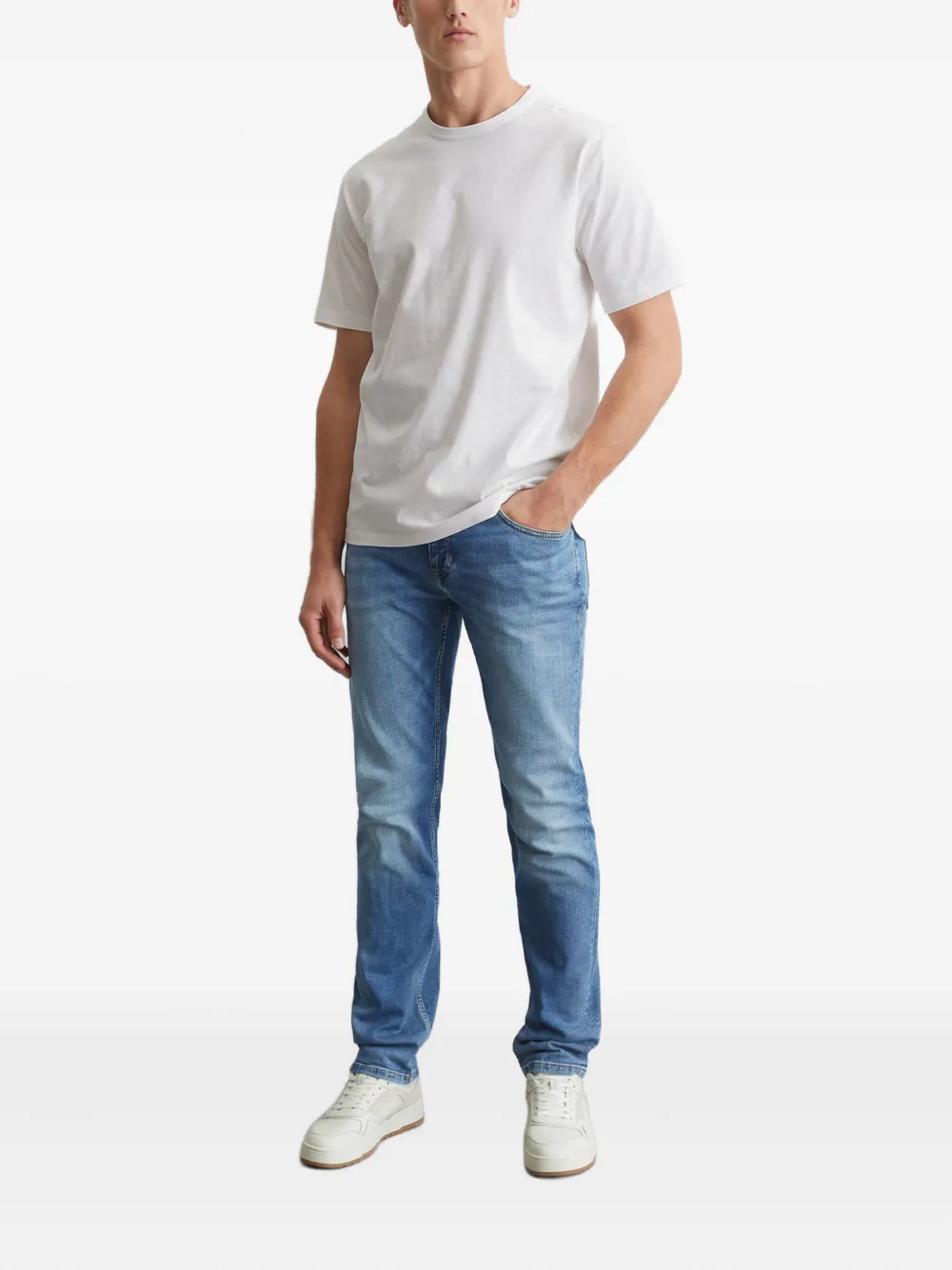 Marc O'Polo Jeans met wassing Blauw
