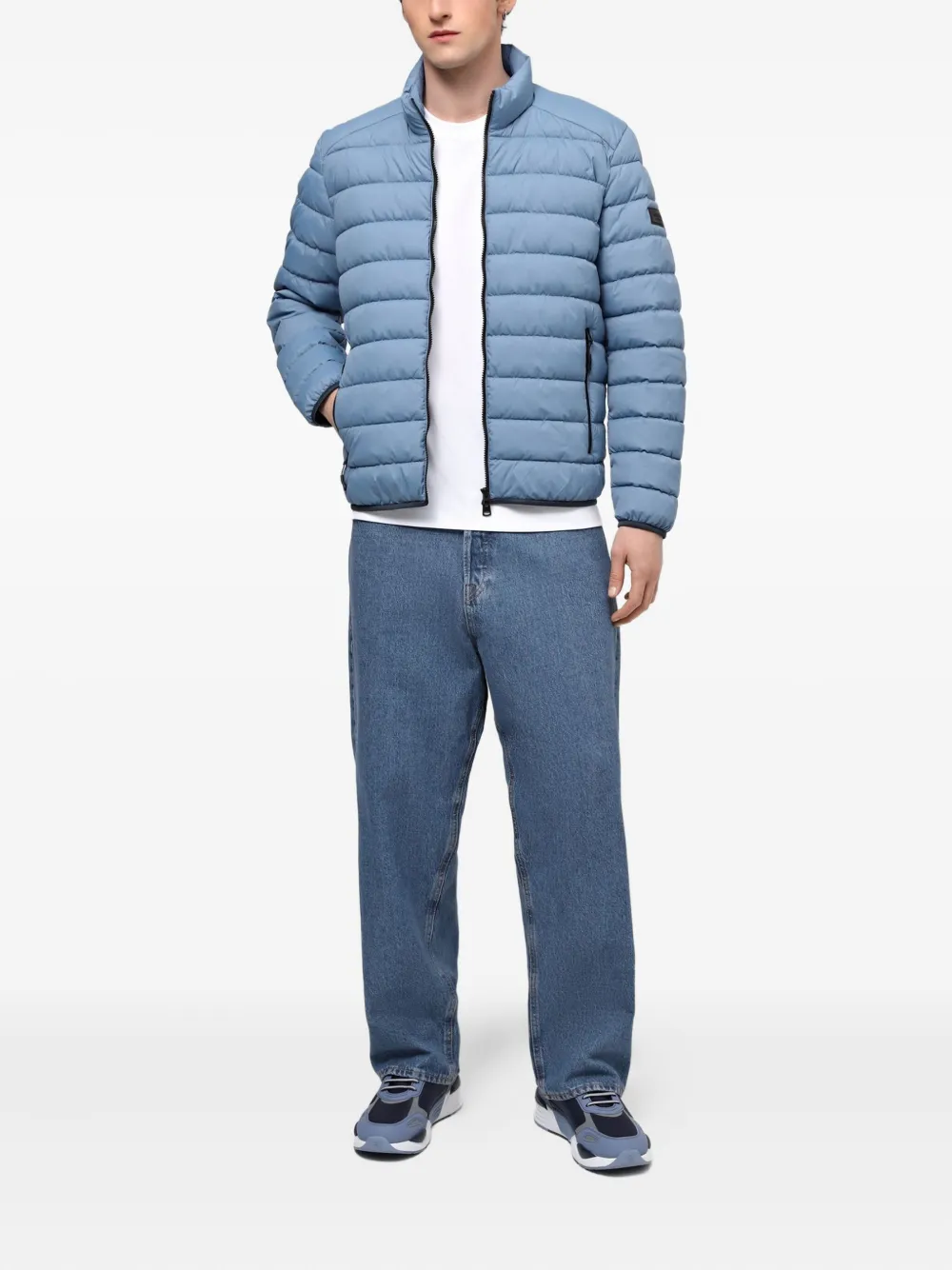 Marc O'Polo Gewatteerd jack Blauw