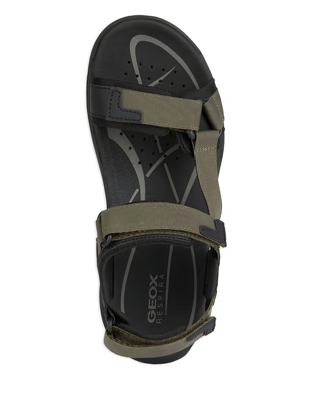 Geox Terreno Grip sandals Green