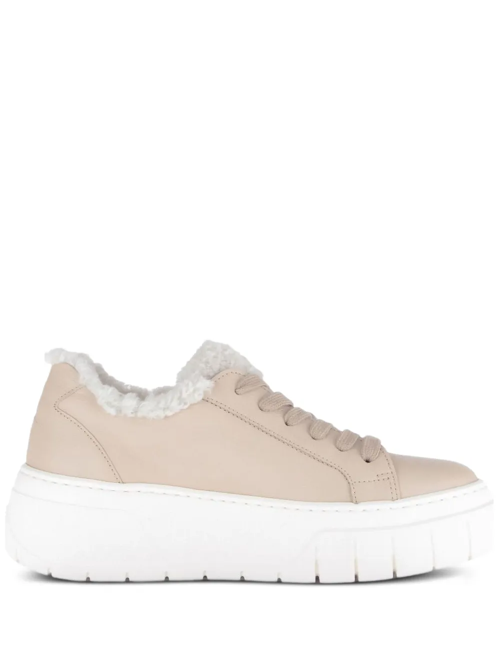 GABOR platform sneaker Neutrals