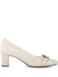 GABOR chain-embellished pumps - Neutrals
