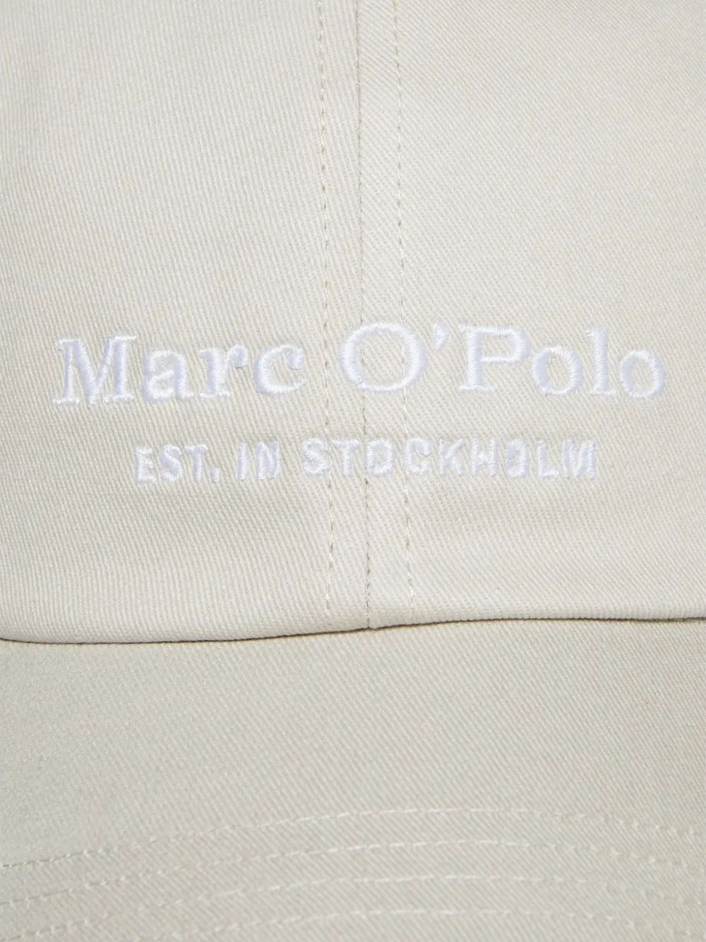 Marc O'polo Baseballkappe Mit Logo-stickerei In White