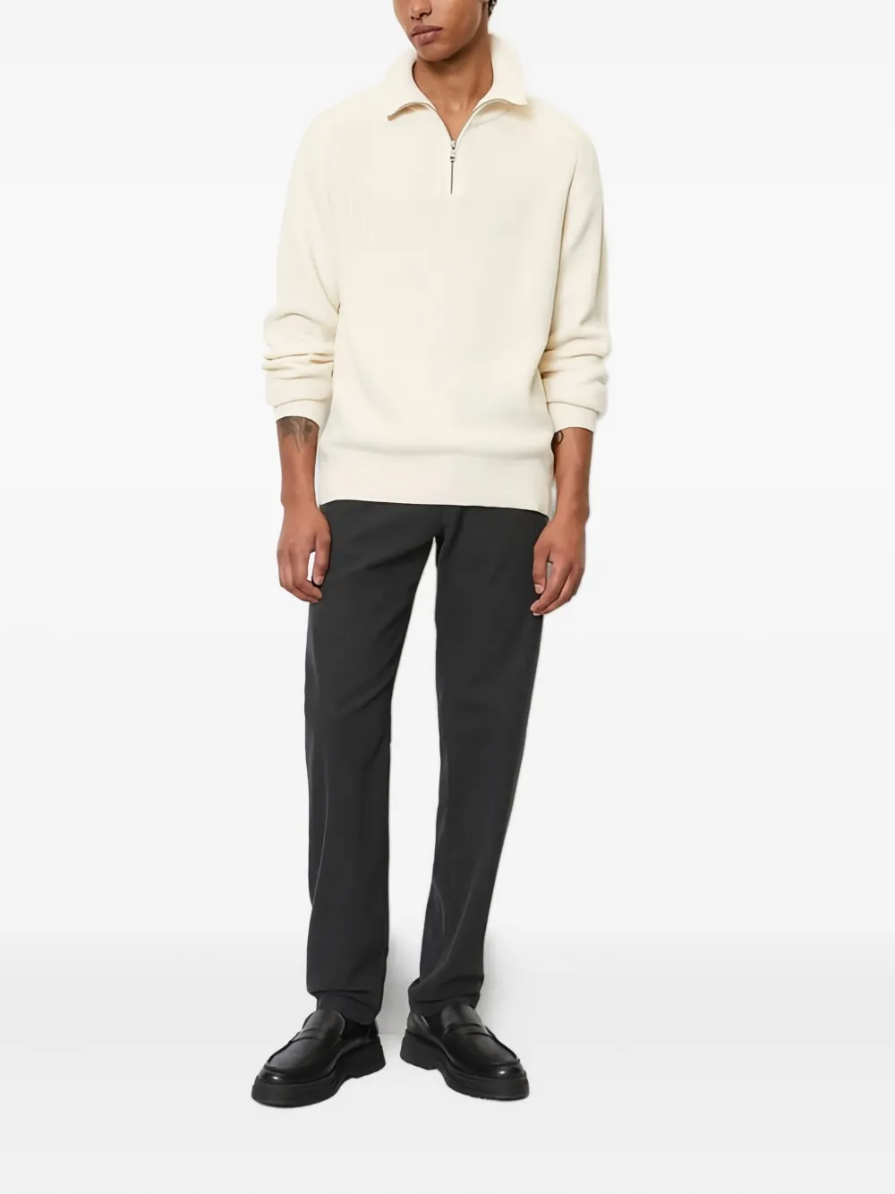 Marc O'Polo zip-collar sweater | Knitted Sweaters | Image 2