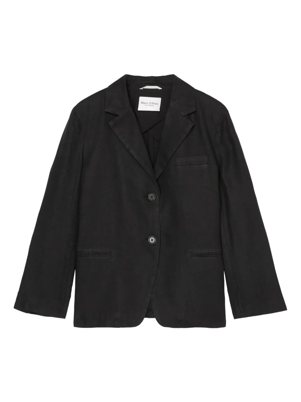 Marc O'Polo linen blazer | Black | Image 1