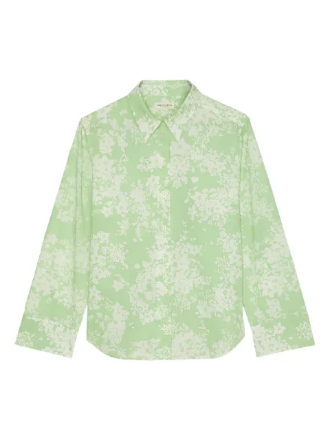 Marc O'Polo floral-print button-up shirt