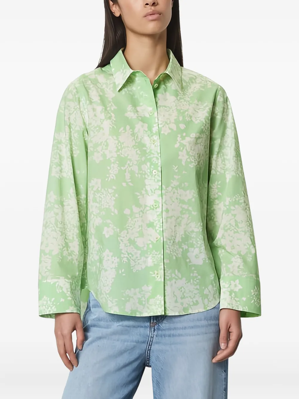 Marc O'Polo floral-print button-up shirt | Shirts | Image 2