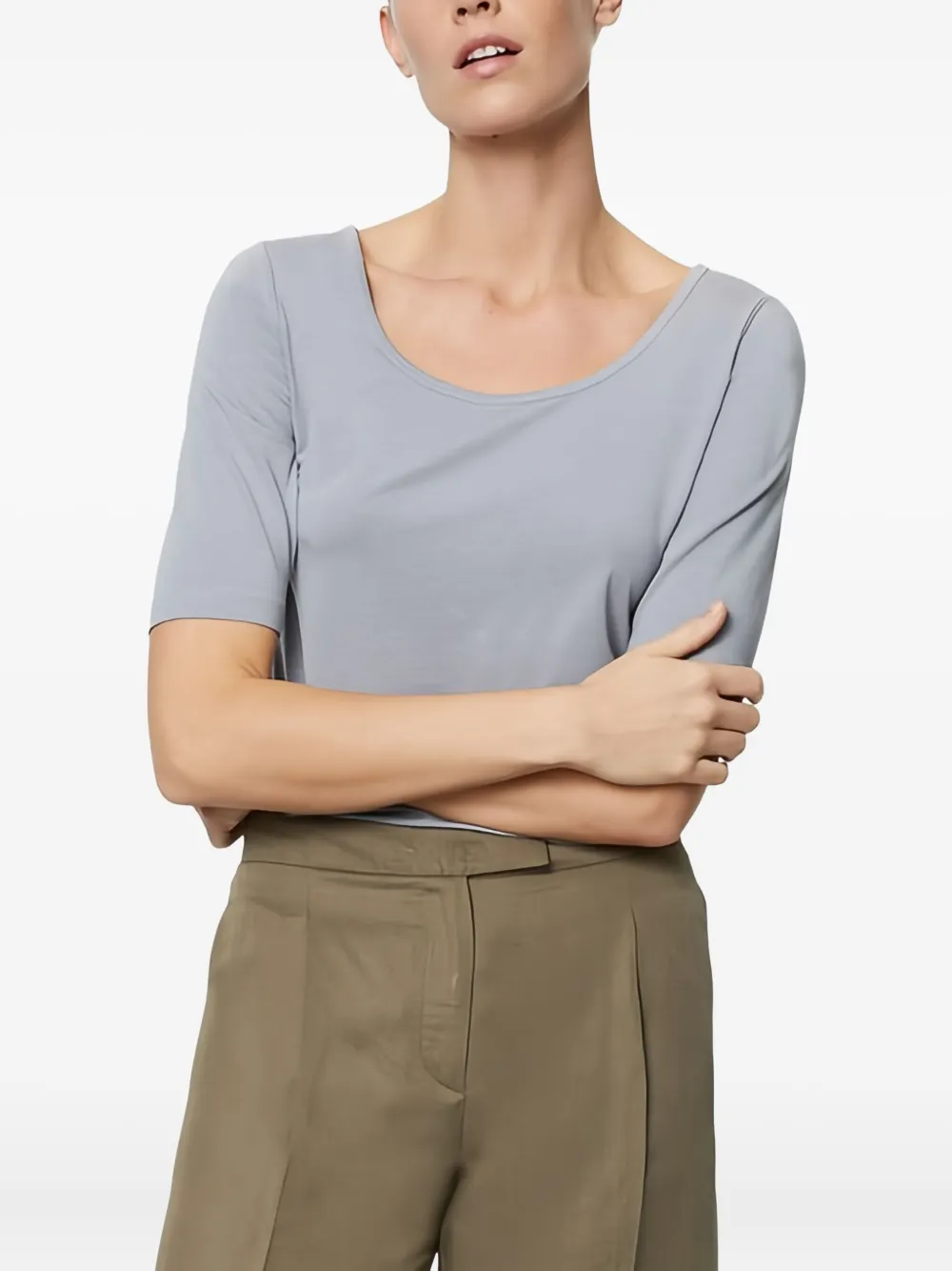 Marc O'Polo scoop-neck short-sleeves top | T-Shirts & Jersey Shirts | Image 2