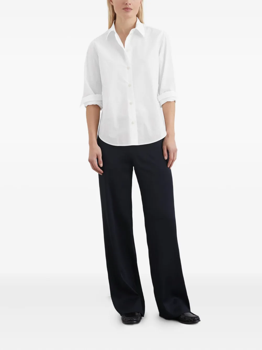 Marc O'Polo classic-collar button-up shirt | Shirts | Image 2