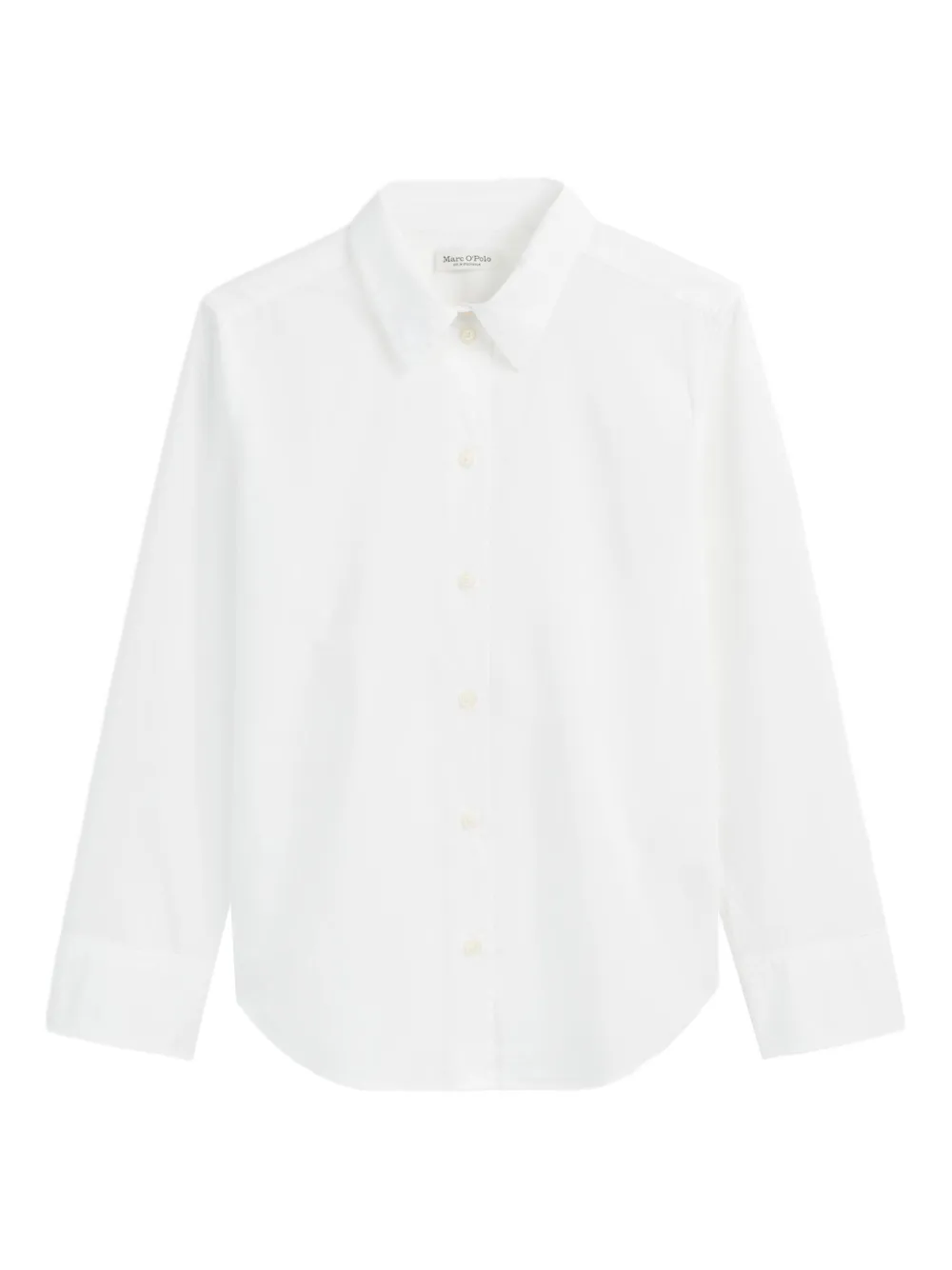 Marc O'Polo classic-collar button-up shirt | White | Image 1