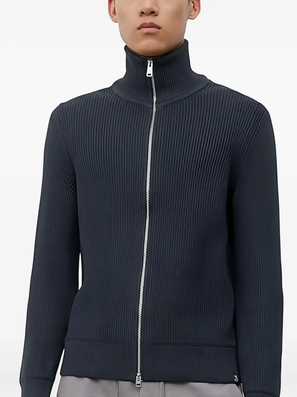 Marc O'Polo zipped ribbed cardigan | Cardigans | Image 2