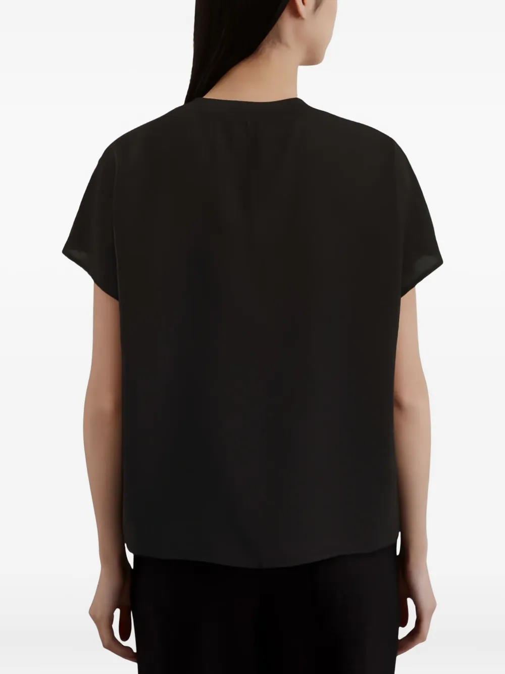 Marc O'Polo Top met korte mouwen Zwart